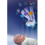 Detský uspávací projektor s hviezdičkami, senzorom pohybu a plaču 